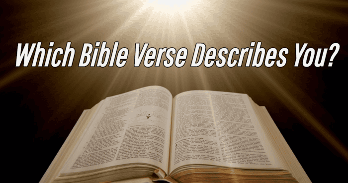 Which Bible Verse Describes You?