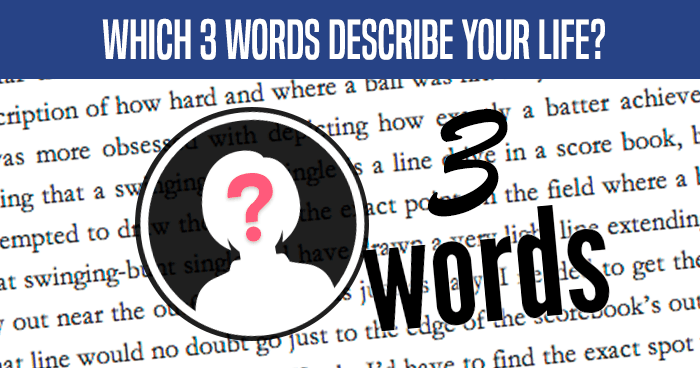 which-3-words-describe-your-life-quiz