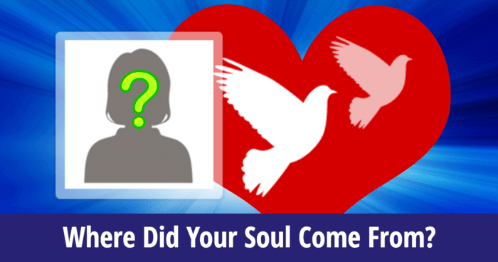 Where Did Your Soul Come From?