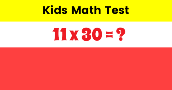 82% Of Adults Fail This Math Test For Kids
