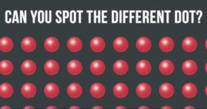Only Potential Geniuses Can See The Odd Shape In This Vision Test