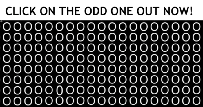 98% Of Americans Can't Find The Odd One Out