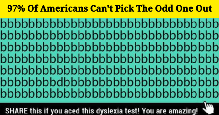 97% Of Americans Can't Pick The Odd One Out
