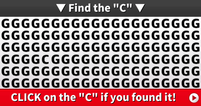 Only 2/10 Can Click The Odd Letter Out!