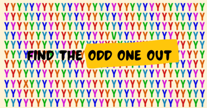 Only 19% Of People Can Pick The Odd One Out