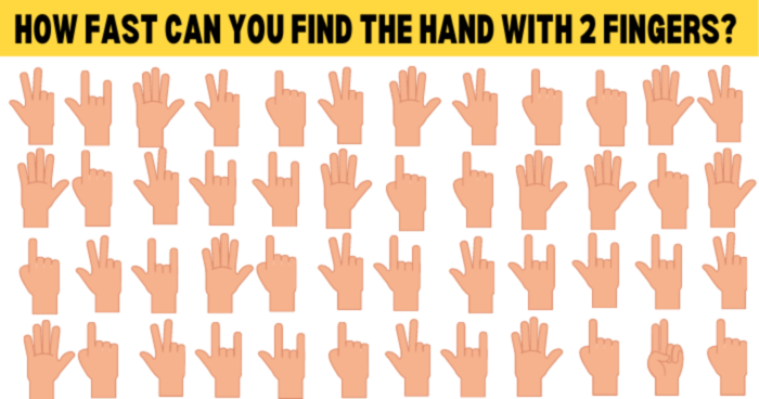 test-how-fast-can-you-find-the-hand-with-2-fingers-quiz