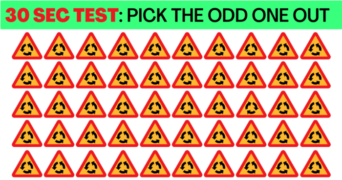 Only A TRUE GENIUS This Odd One Out Test In 30 Seconds.
