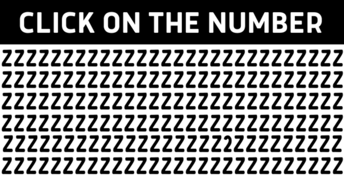 5% Of People Can Find The Odd Number In 3 Seconds.
