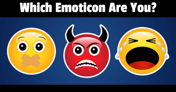 Which Emoticon Are You?
